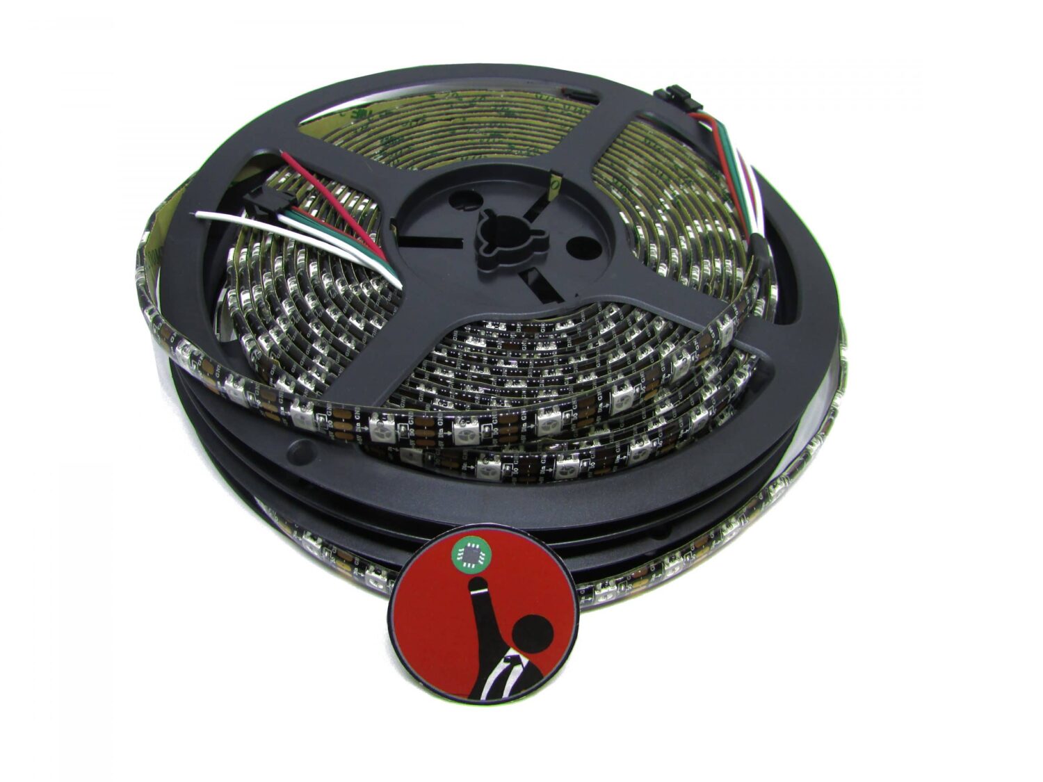 5m Cinta Led N Rgb Ws2812b Ip65 Neopixel 60/m