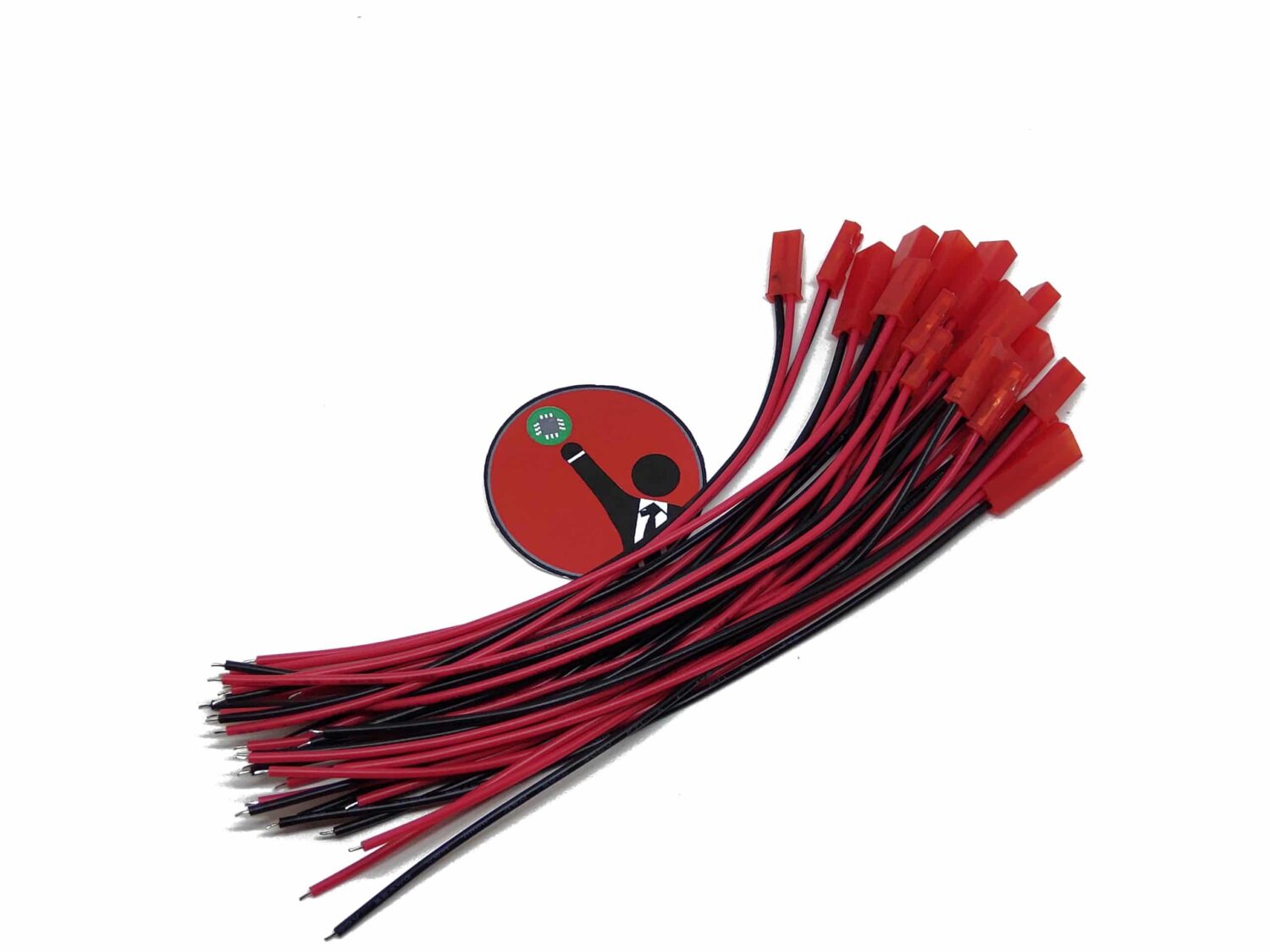 Set Conectores Cable Macho Hembra Jst 2 Pines