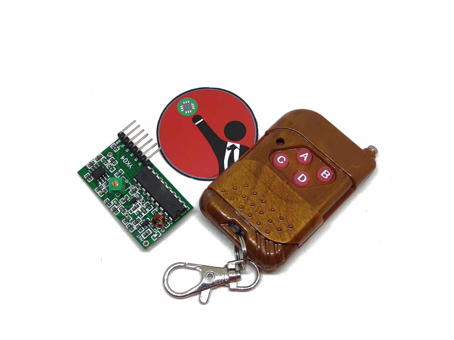 Control Ic 2262/2272 De 4 Canales De 315mhz