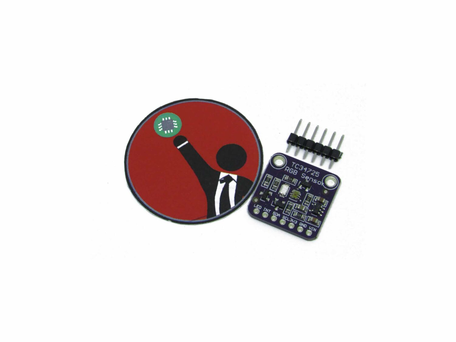 Sensor Color Rgb Tcs34725 Con Filtro I2c