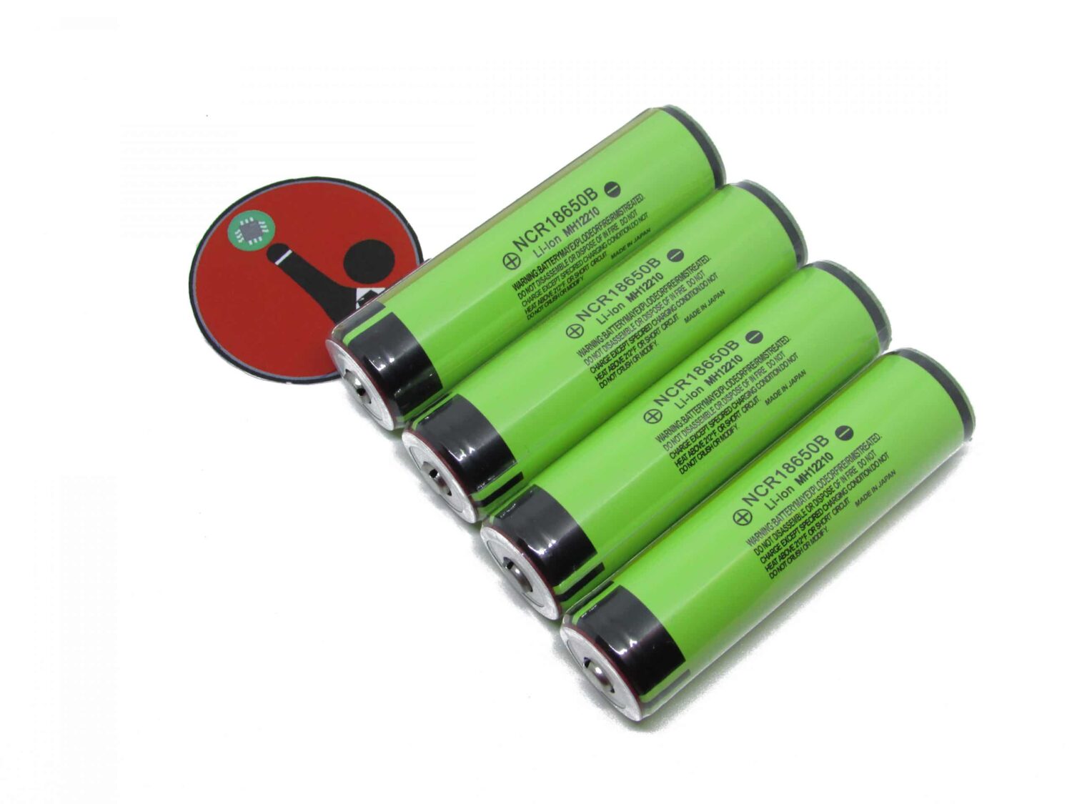 Pack 4 Bateria 18650 Panasonic Ncr18650b 3400mah Japonesa