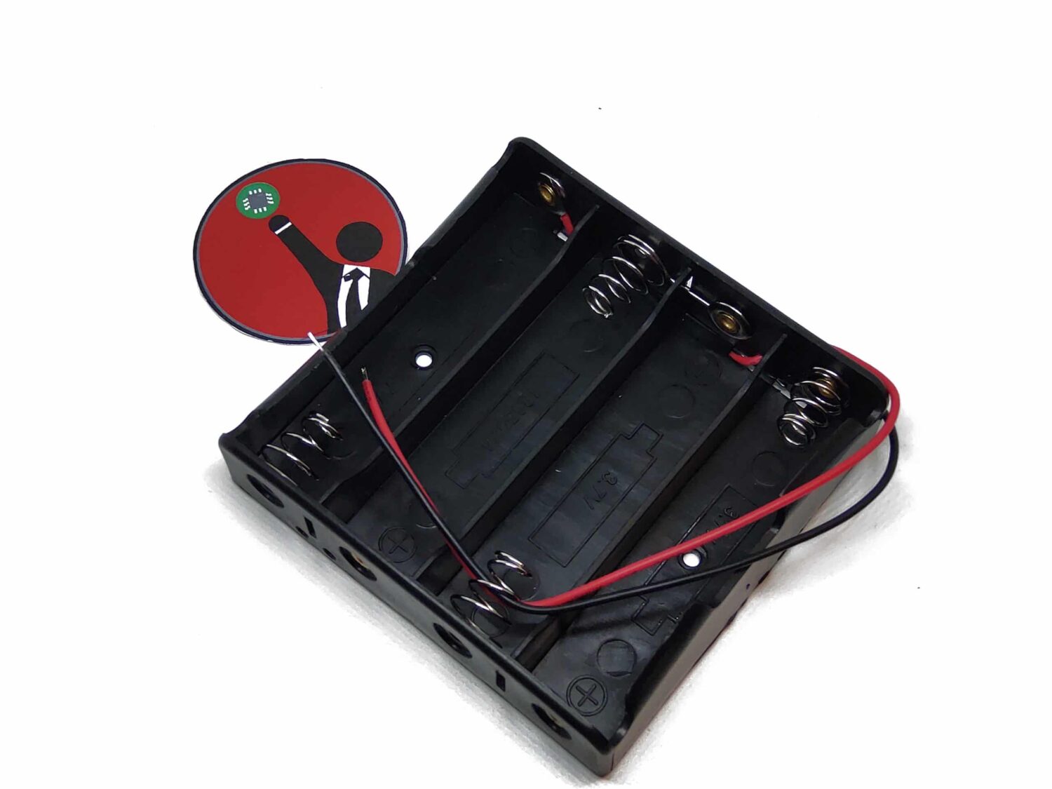 Porta Batería 18650 Para 4