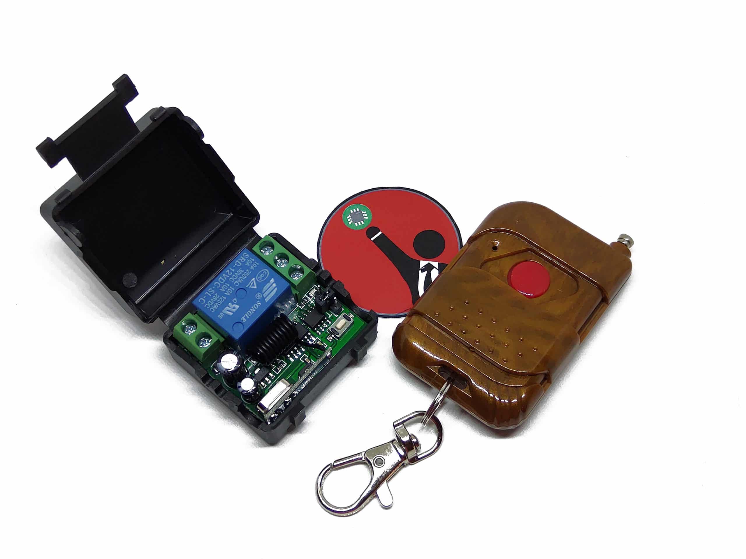 Relay 1 Canal Con 1 Control 315 Mhz 100m 12v