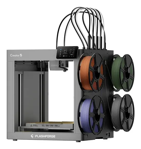 Impresora 3d Flashforge Creator 5 Con 4 Boquillas Multicolor